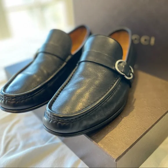 Gucci | Shoes | Gucci Shoes Nero Delon European Size Measure  display picture 1